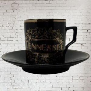 TENNESSEE SOUVENIR ESPRESSO CUP AND SAUCER
